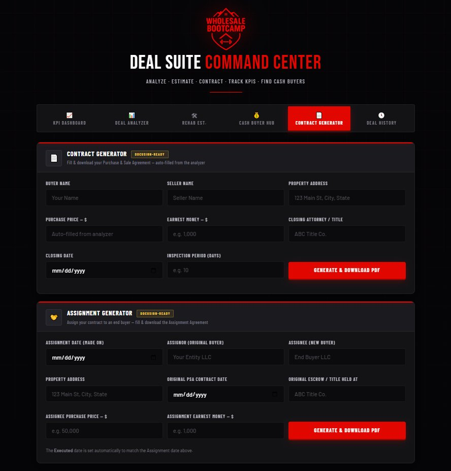 Contract and Assignment Generator